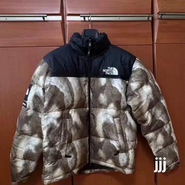 슈프림13 퍼 패딩 s