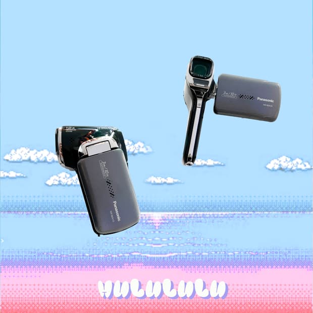 (레어색상)파나소닉 HX-WA10 뉴진스 버블검 캠코더