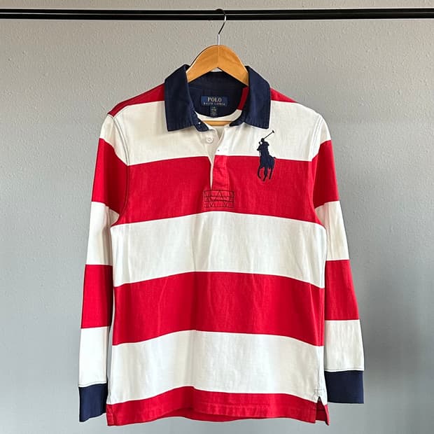 [S]폴로 랄프로렌 빅포니 여성 럭비 티셔츠