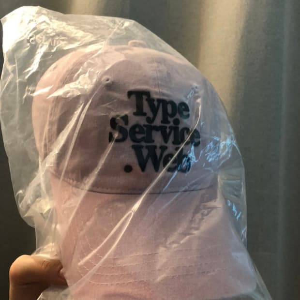 Type Service 타입서비스 캡모자 핑크