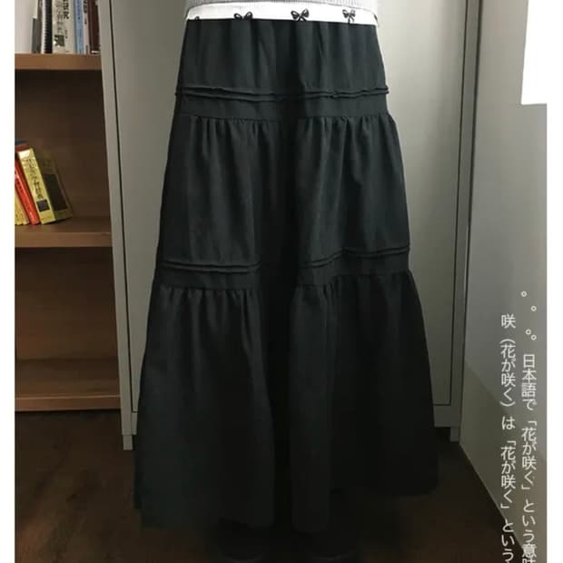 모리걸 캉캉 빈티지 스커트