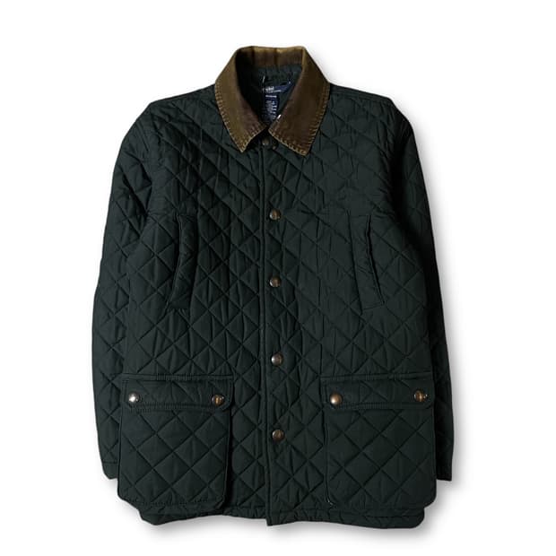  폴로랄프로렌 코듀로이 카라 퀄팅 자켓 M(12-14) 