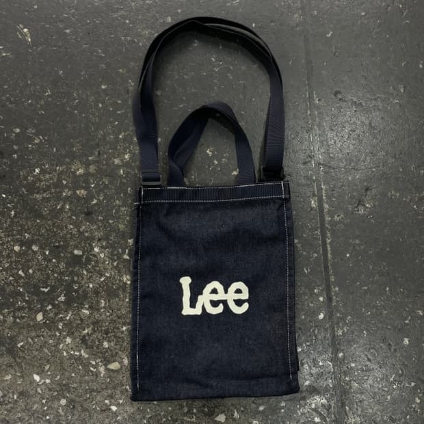 LEE 데님 크로스백