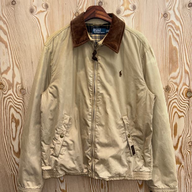 폴로 랄프로렌 코듀로이 카라 스윙탑 자켓