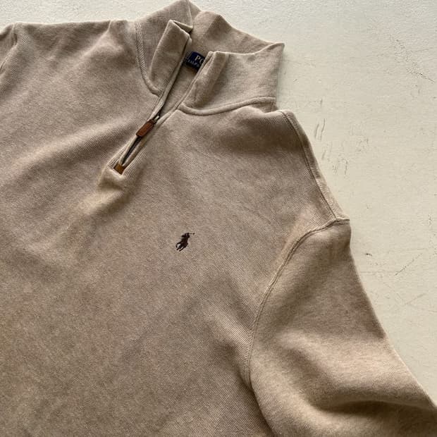 랄포로렌 하프집업 베이지 (정품)