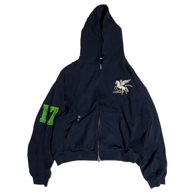 [PACO SPLY] FALLING ANGEL ZIP UP HOODIE