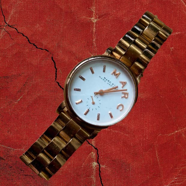 마크제이콥스 빈티지 골드 손목시계