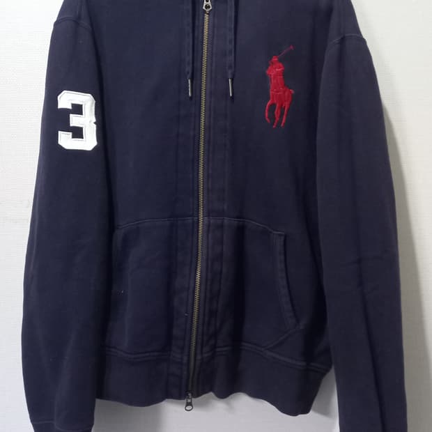 폴로 POLO 빅포니 후드집업 100/L