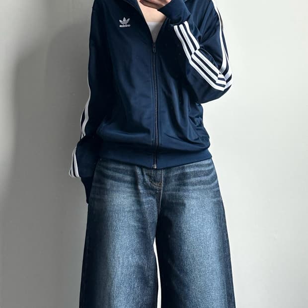 아디다스 신형 파이어버드 네이비 져지