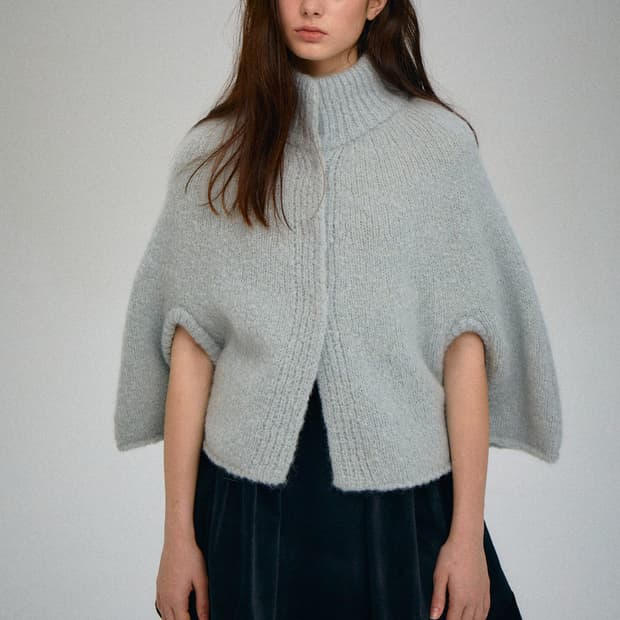 파르벵 산타 울 케이프 아이스 블루