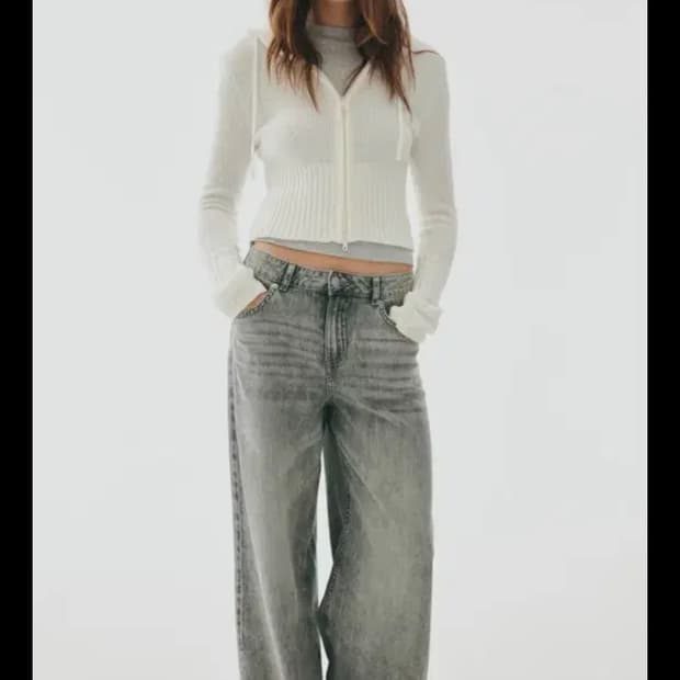 h&m 집업 후드 가디건 xxs