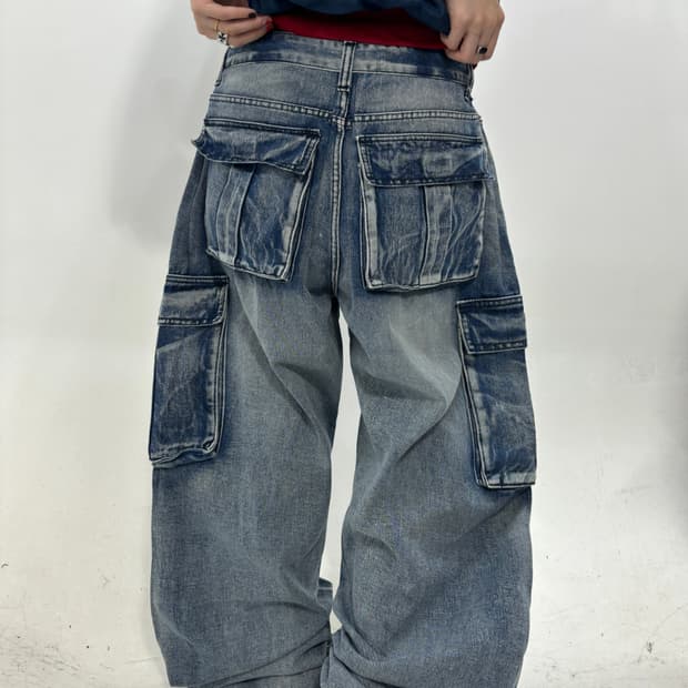 90s 빈티지 대님카고 팬츠