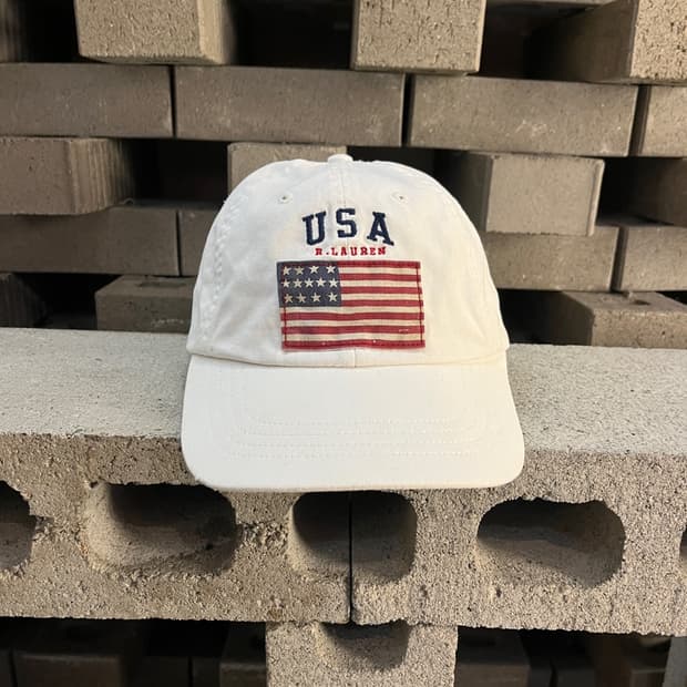폴로 랄프로렌 U.S.A 화이트 캡
