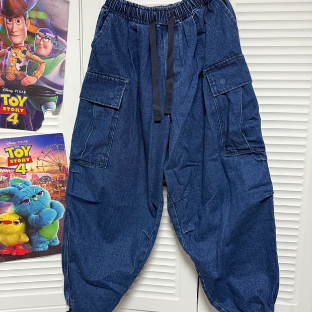 면 100% 데님바지 급처!