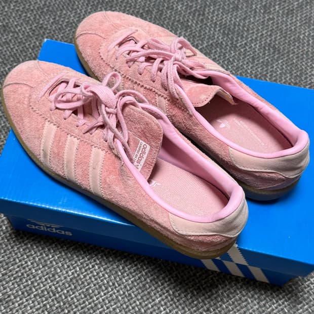 아디다스 버뮤다 글로우 핑크 265사이즈