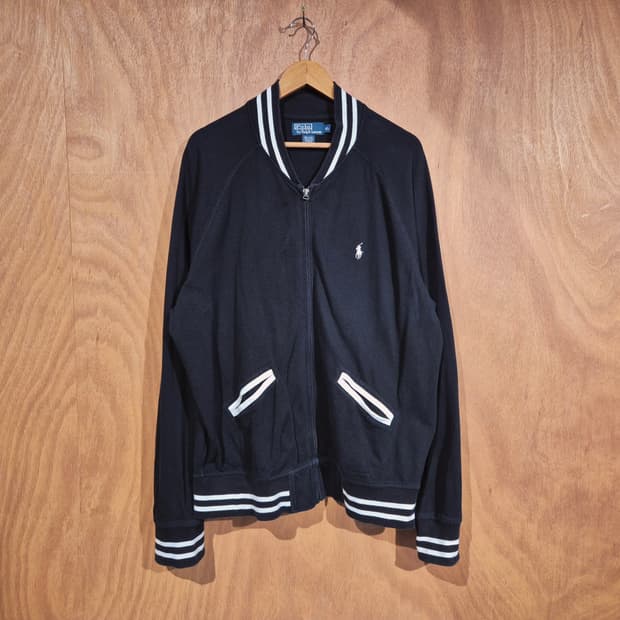 폴로 랄프로렌 집업 자켓 블루종 XL