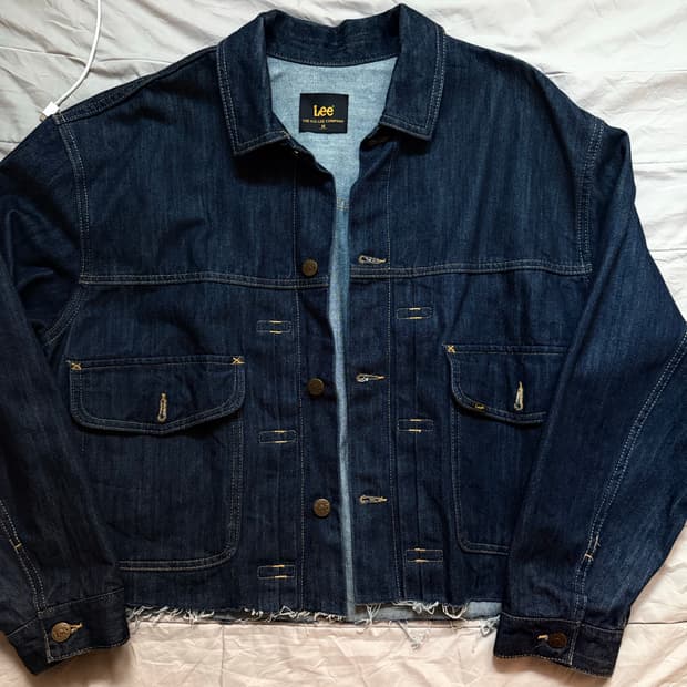 리 lee 데님자켓