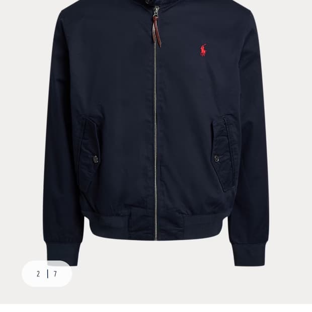 폴로 자켓 네이비 26ss 팝니다.