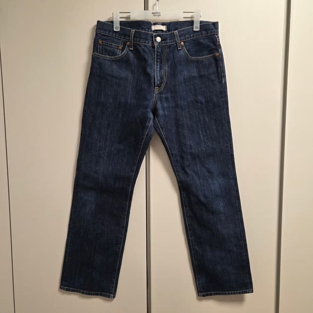 유니클로 데님 청바지 33-34