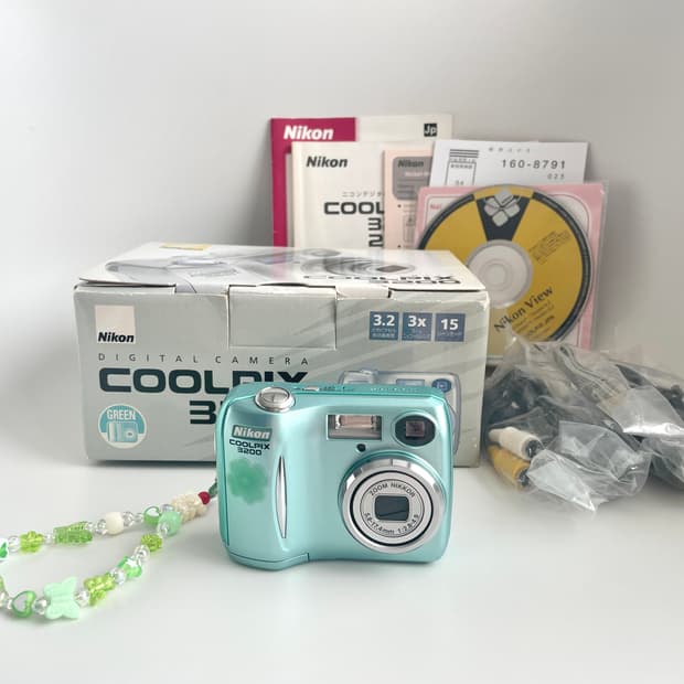 니콘 쿨픽스 Nikon coolpix 3200 민트