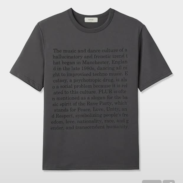 파브레가 레이브 히스토리 반팔 티셔츠 [2]