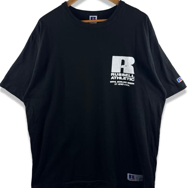 러셀 백프린팅 빅사이즈 티셔츠2795