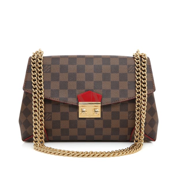 루이비통 다미에 카이사 체인 숄더 플랩크로스 N41596