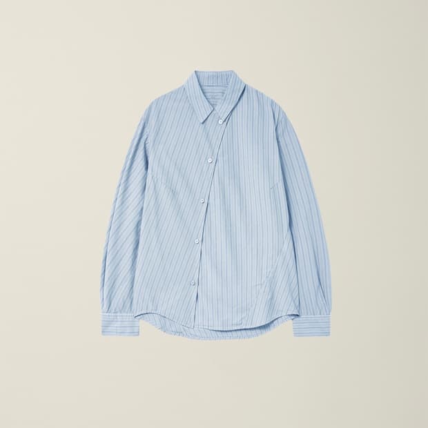 EE 누마레 WOMENS GARMENT DYED CURVED SHIRT