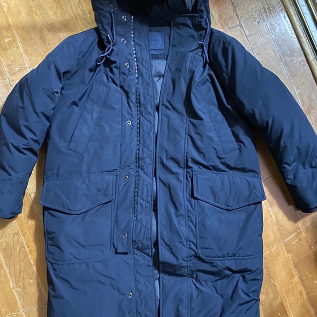 T.I FOR MEN 남성 오리털 롱패딩 (실측100)