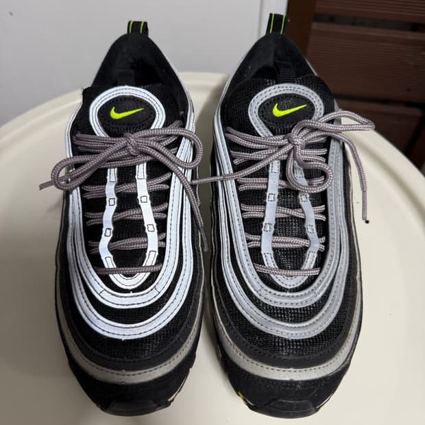 나이키 에어맥스 97 아시아 블랙/회색 260