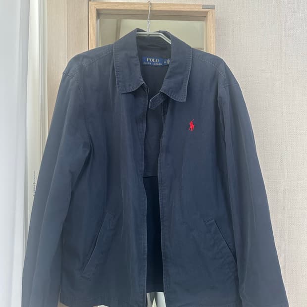 Polo 폴로 랄프로렌 네이비 코튼 헤링턴 자켓