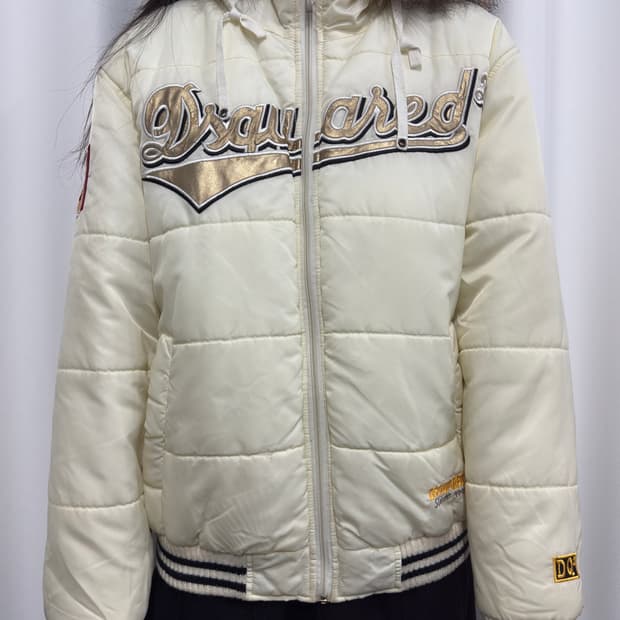 dsquared2 hood fur padding