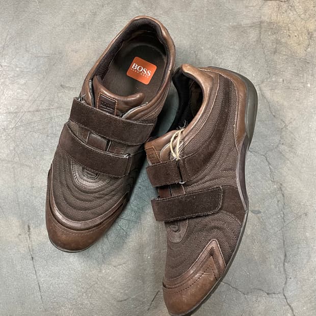 휴고 보스 벨크로 스니커즈