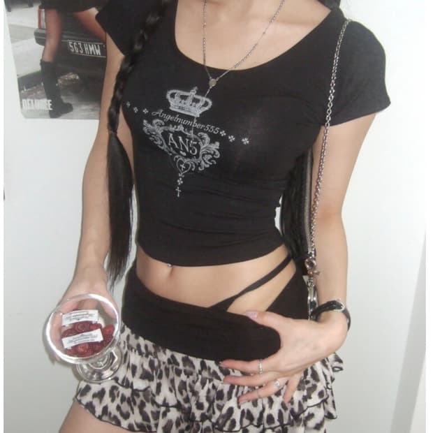 Angelnumber555 An5 slim tshirt 엔젤넘버555