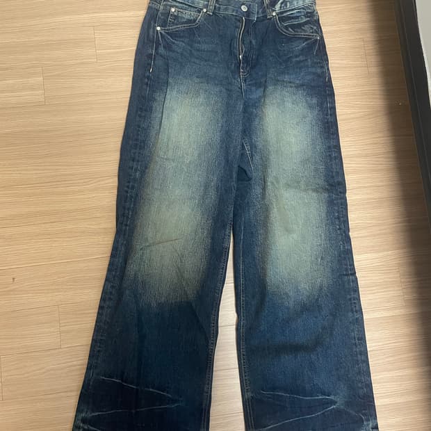 엘무드 와이드 데님 팬츠 48