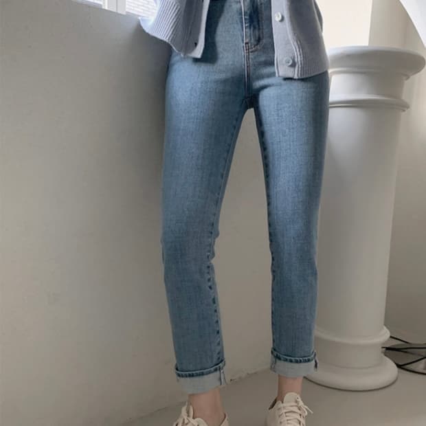 (새상품, 미개봉) 슬로우앤드 토즈 라이크라 쫀쫀슬림스키니 스판청바지