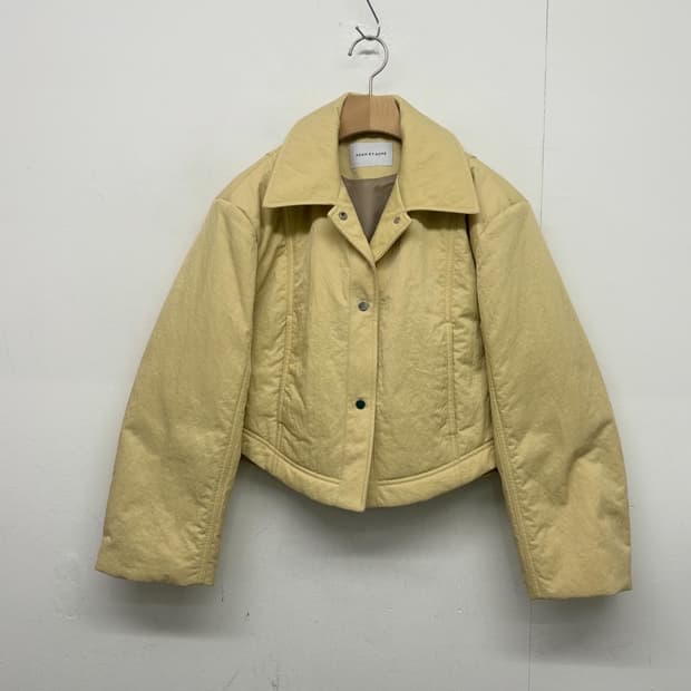 ADAM ET ROPE 크롭 숏 패딩 자켓