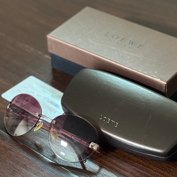 로에베 y2k 빈티지 선글라스 SLW 210