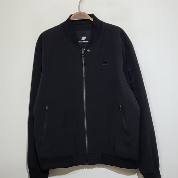 (105) 빈폴 블루종 점퍼 블랙 자켓 캐주얼 