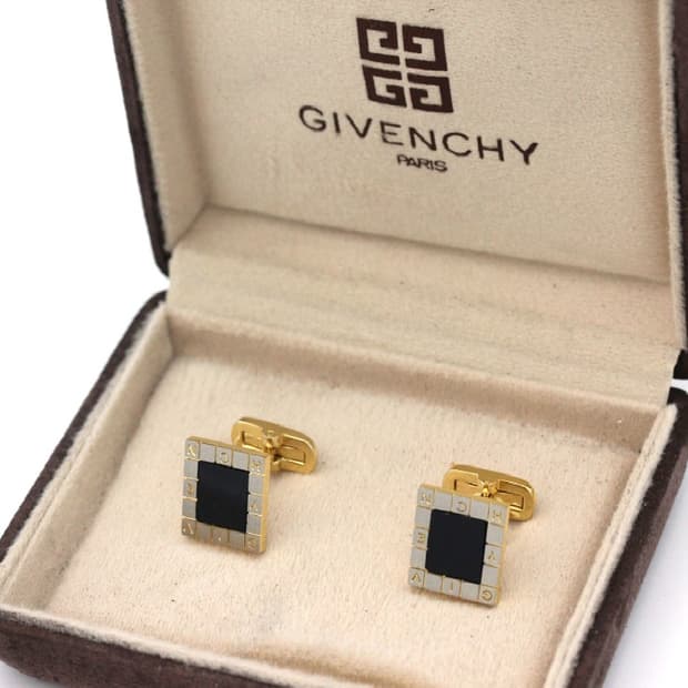 지방시 A등급 이니셜 남자 명품 커프스