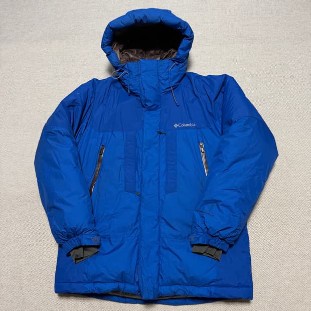 컬럼비아 옴니히트 대장 구스다운 패딩 자켓