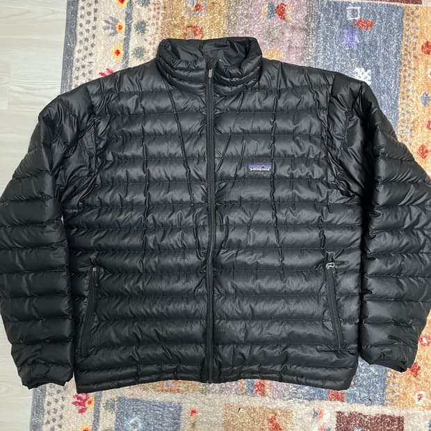빈티지 파타고니아 다운 스웨터 자켓 패딩