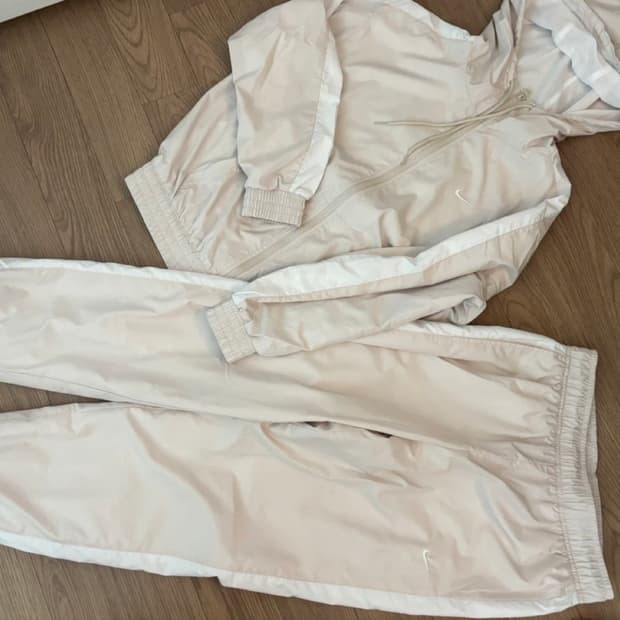 나이키 바람막이 조거팬츠세트 여성sm