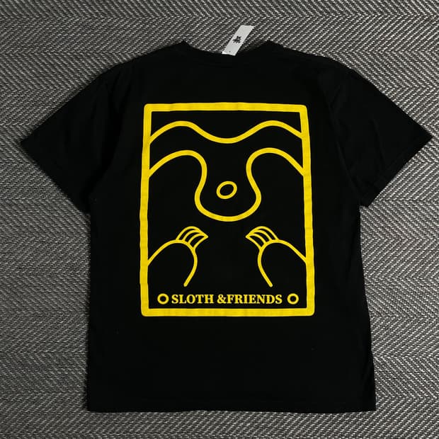 빈티지 프린팅 박스로고 반팔 티셔츠o 3400