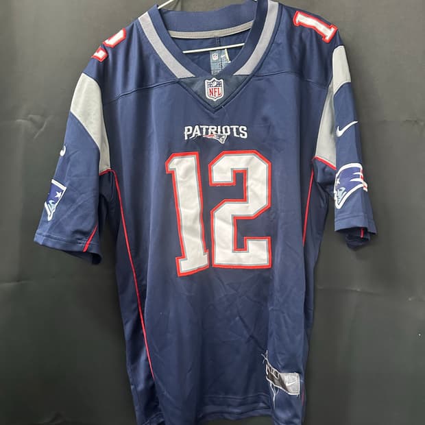 나이키xNFL 뉴잉글랜드 패트리어츠 12번 반팔티