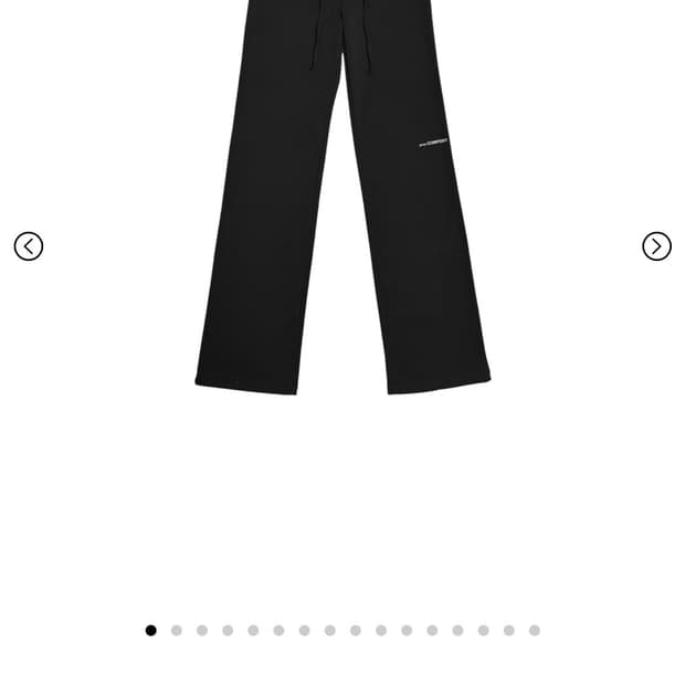 지초이컴포트 26-001 STRAIGHT PANTS (BLACK) 1