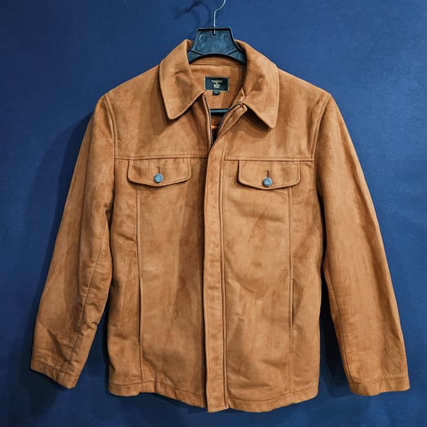 보이 런던 카멜컬러 남성 100 자켓 