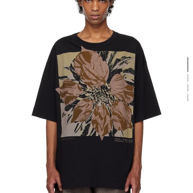 (택달린새상품)로고 그래픽 티셔츠