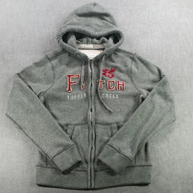 아베크롬비 앤 피치 Y2K 빈티지 스타일 후드 집업