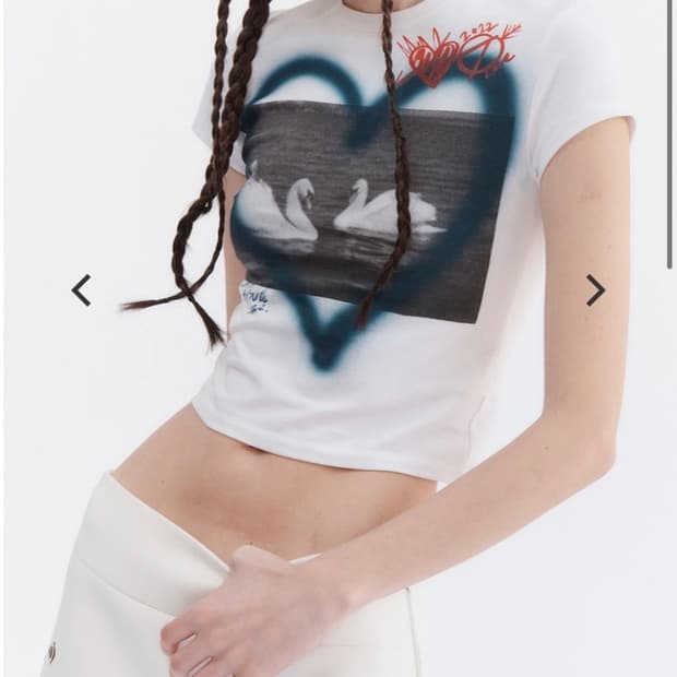 Open YY - LOVE BABY T-shirt WHITE